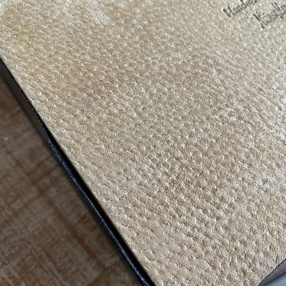 Handcrafted Leather Jewel Box with lock and key made in Spain for Neiman… - Picture 9 of 16